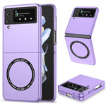 Custodia magnetica pieghevole per telefono Magsafe, For Samsung Galaxy Z Flip3 5G, For Samsung Galaxy Z Flip4, For Samsung Galaxy Z Fold3 5G