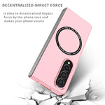 Custodia magnetica pieghevole per telefono Magsafe, For Samsung Galaxy Z Fold4