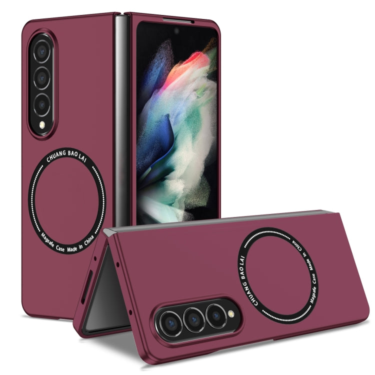 Custodia magnetica pieghevole per telefono Magsafe, For Samsung Galaxy Z Fold4