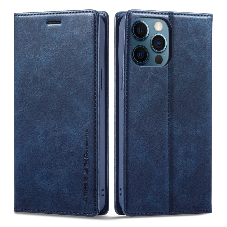 Custodia per telefono in pelle antifurto LC.IMEEKE RFID, For iPhone 14 Pro, For iPhone 14 Pro Max, For iPhone 12 Pro/12, For iPhone 12 Pro Max, For Samsung Galaxy A53 5G