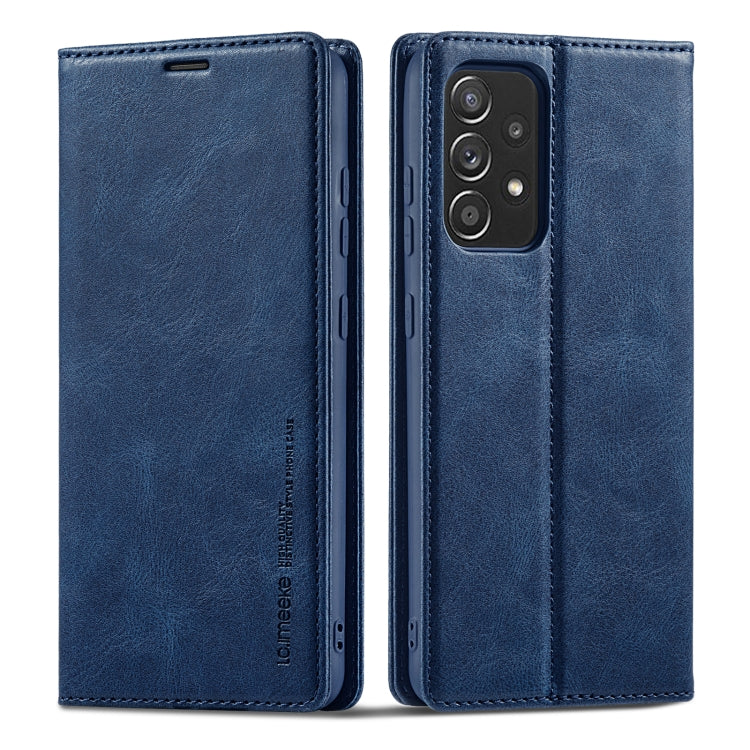 Custodia per telefono in pelle antifurto LC.IMEEKE RFID, For iPhone 14 Pro, For iPhone 14 Pro Max, For iPhone 12 Pro/12, For iPhone 12 Pro Max, For Samsung Galaxy A53 5G
