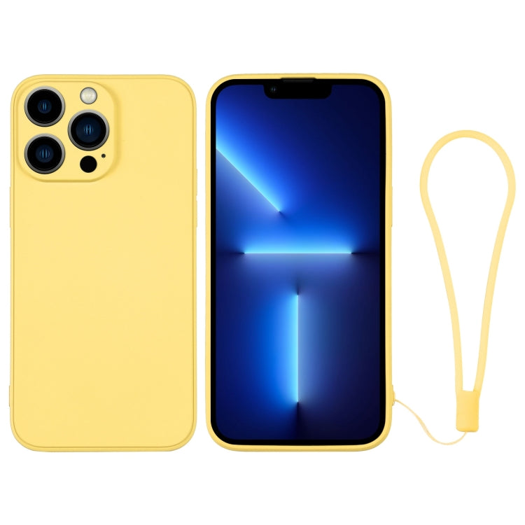 Custodia per telefono in silicone con cinturino da polso, For iPhone 13 Pro, For iPhone 13 Pro Max