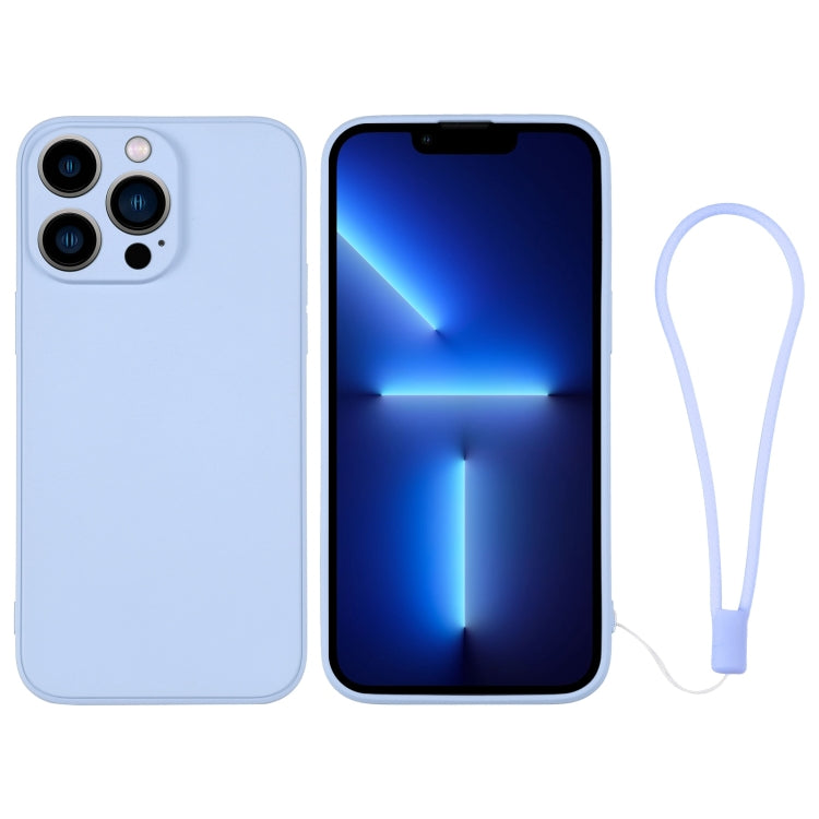 Custodia per telefono in silicone con cinturino da polso, For iPhone 13 Pro, For iPhone 13 Pro Max