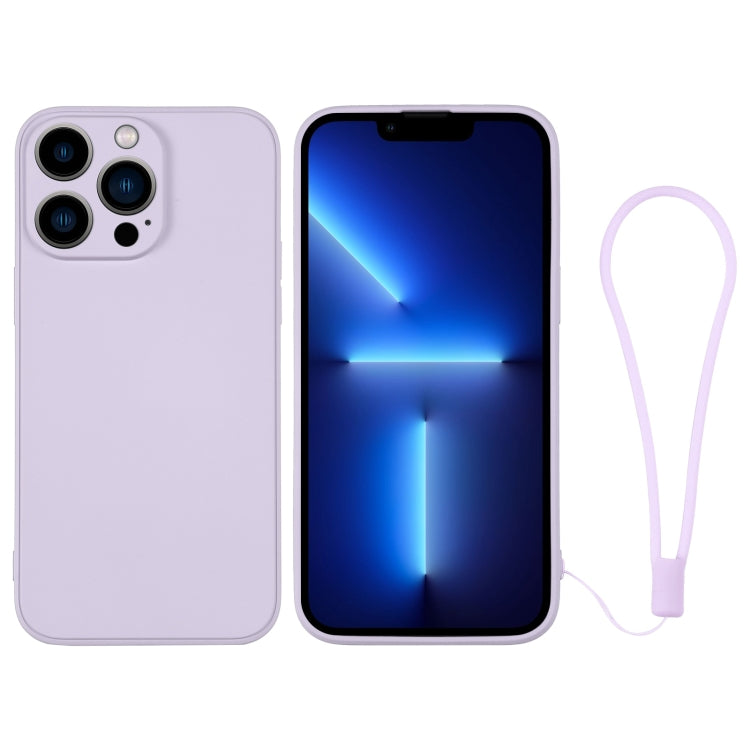 Custodia per telefono in silicone con cinturino da polso, For iPhone 13 Pro, For iPhone 13 Pro Max