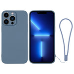Custodia per telefono in silicone con cinturino da polso, For iPhone 13 Pro, For iPhone 13 Pro Max