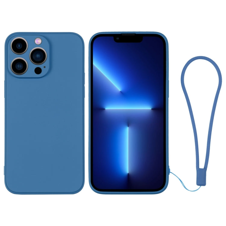 Custodia per telefono in silicone con cinturino da polso, For iPhone 13 Pro, For iPhone 13 Pro Max
