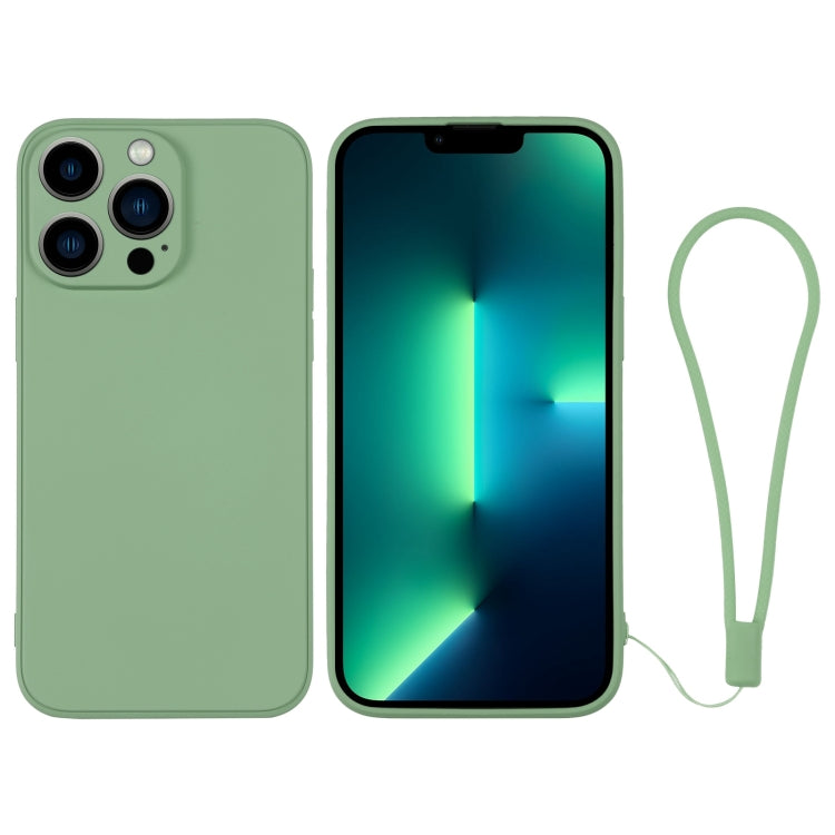 Custodia per telefono in silicone con cinturino da polso, For iPhone 13 Pro, For iPhone 13 Pro Max