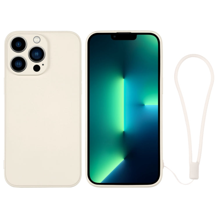 Custodia per telefono in silicone con cinturino da polso, For iPhone 13 Pro, For iPhone 13 Pro Max