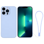 Custodia per telefono in silicone con cinturino da polso, For iPhone 13 Pro, For iPhone 13 Pro Max