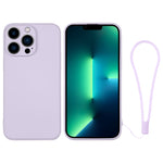 Custodia per telefono in silicone con cinturino da polso, For iPhone 13 Pro, For iPhone 13 Pro Max