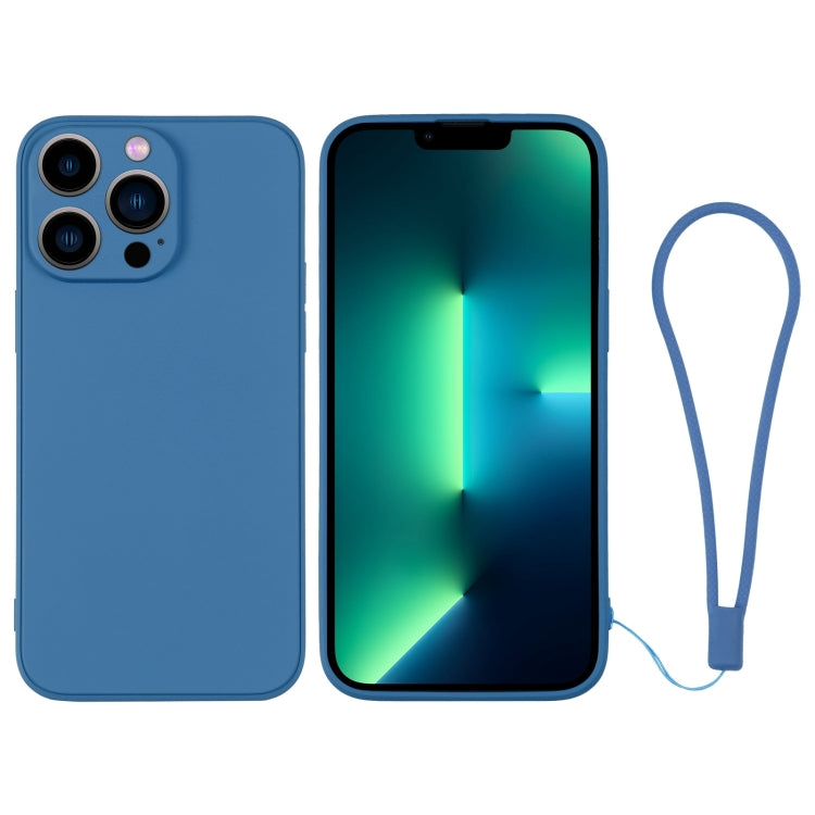 Custodia per telefono in silicone con cinturino da polso, For iPhone 13 Pro, For iPhone 13 Pro Max
