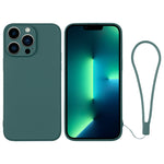 Custodia per telefono in silicone con cinturino da polso, For iPhone 13 Pro, For iPhone 13 Pro Max