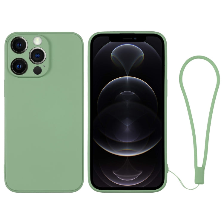 Custodia per telefono in silicone con cinturino da polso, For iPhone 12 Pro, For iPhone 12 Pro Max