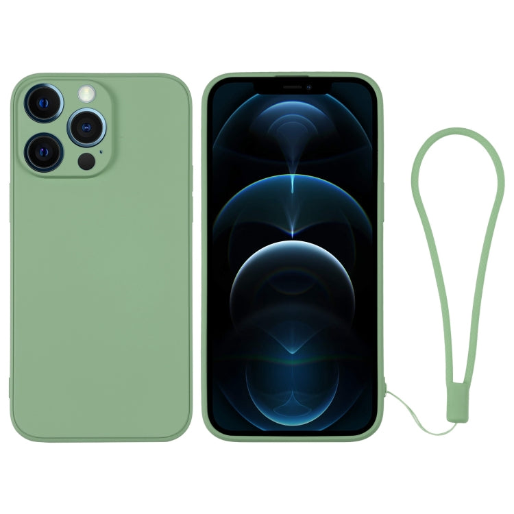 Custodia per telefono in silicone con cinturino da polso, For iPhone 12 Pro, For iPhone 12 Pro Max