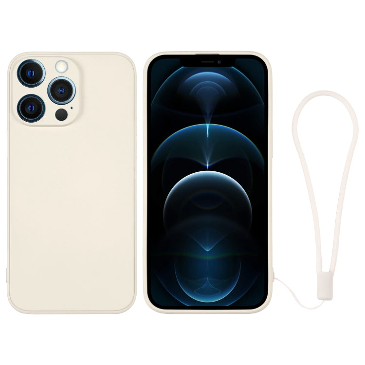 Custodia per telefono in silicone con cinturino da polso, For iPhone 12 Pro, For iPhone 12 Pro Max