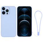 Custodia per telefono in silicone con cinturino da polso, For iPhone 12 Pro, For iPhone 12 Pro Max