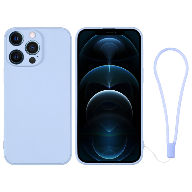 Custodia per telefono in silicone con cinturino da polso, For iPhone 12 Pro, For iPhone 12 Pro Max