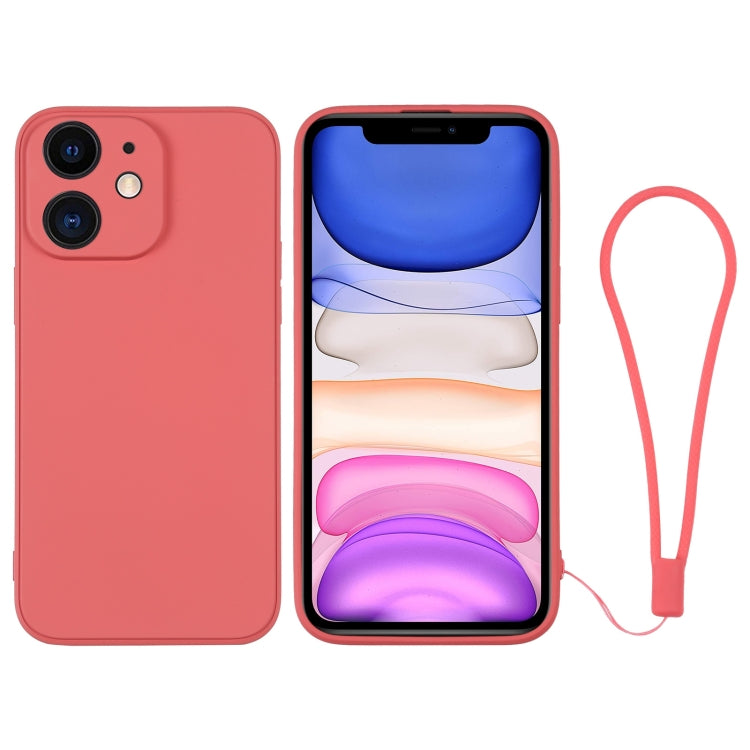 Custodia per telefono in silicone con cinturino da polso, For iPhone 11, For iPhone 11 Pro