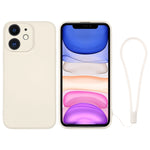 Custodia per telefono in silicone con cinturino da polso, For iPhone 11, For iPhone 11 Pro