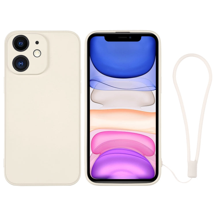 Custodia per telefono in silicone con cinturino da polso, For iPhone 11, For iPhone 11 Pro