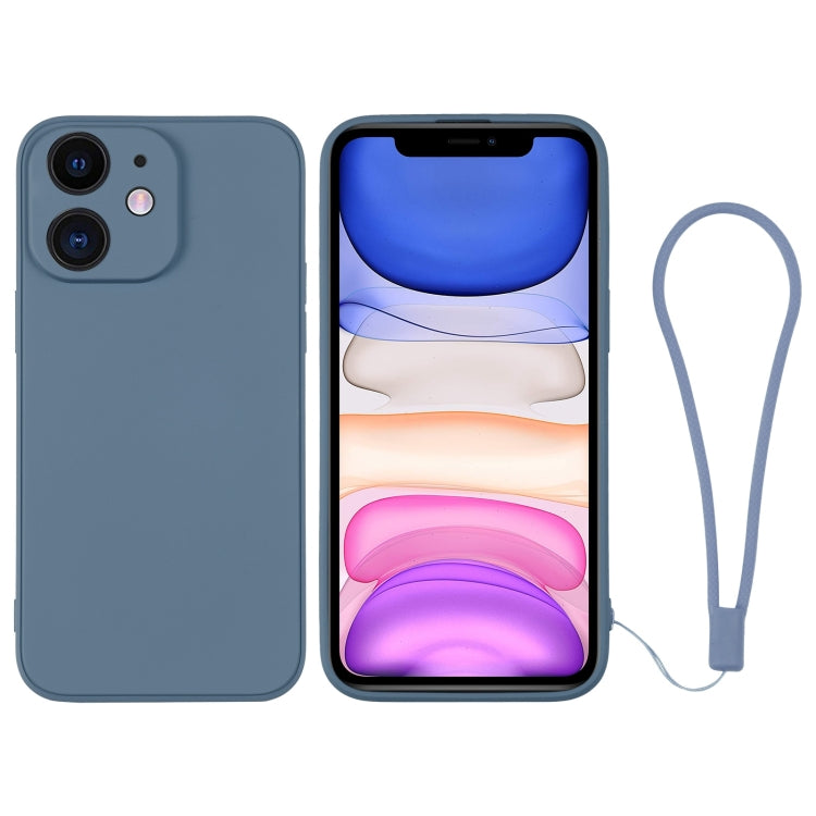 Custodia per telefono in silicone con cinturino da polso, For iPhone 11, For iPhone 11 Pro