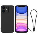 Custodia per telefono in silicone con cinturino da polso, For iPhone 11, For iPhone 11 Pro