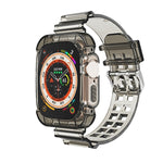Cinturino integrato in TPU trasparente Glacier, For Apple Watch Ultra 49mm