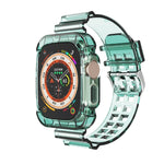 Cinturino integrato in TPU trasparente Glacier, For Apple Watch Ultra 49mm