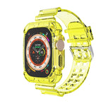 Cinturino integrato in TPU trasparente Glacier, For Apple Watch Ultra 49mm
