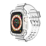 Cinturino integrato in TPU trasparente Glacier, For Apple Watch Ultra 49mm