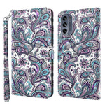 Modello di pittura 3D TPU + custodia per telefono in pelle PU, For Motorola Moto G62, For Honor Magic4 Lite 4G/5G