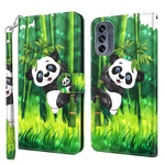 Modello di pittura 3D TPU + custodia per telefono in pelle PU, For Motorola Moto G62, For Honor Magic4 Lite 4G/5G