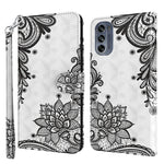 Modello di pittura 3D TPU + custodia per telefono in pelle PU, For Motorola Moto G62, For Honor Magic4 Lite 4G/5G