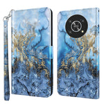 Modello di pittura 3D TPU + custodia per telefono in pelle PU, For Motorola Moto G62, For Honor Magic4 Lite 4G/5G