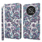 Modello di pittura 3D TPU + custodia per telefono in pelle PU, For Motorola Moto G62, For Honor Magic4 Lite 4G/5G