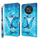 Modello di pittura 3D TPU + custodia per telefono in pelle PU, For Motorola Moto G62, For Honor Magic4 Lite 4G/5G