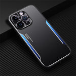 Custodia per telefono Blade Series TPU + lega di titanio, For iPhone 14 Plus, For iPhone 14 Pro, For iPhone 14, For Xiaomi Redmi K50 Ultra / 12T / 12T Pro, For Huawei Mate 50 Pro, For Huawei Mate 50