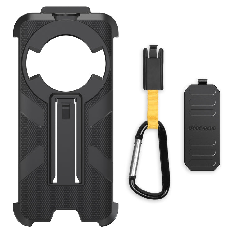 Custodia per telefono con clip posteriore Ulefone con moschettone, For Ulefone Power Armor 16 Pro / Power Armor 16S