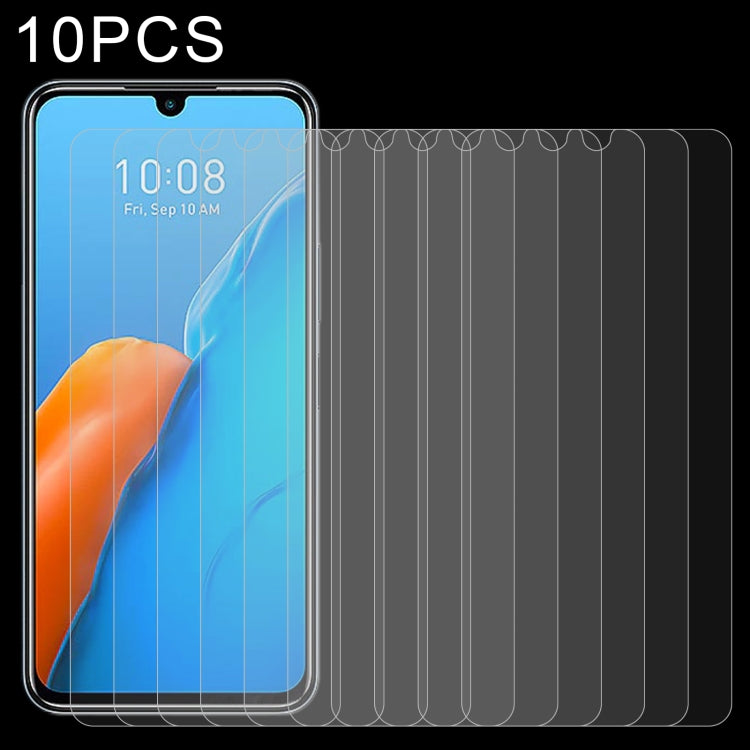 Pellicola in vetro temperato 10 pezzi 0,26 mm 9H 2,5D, For Honor X6 / Honor Play6C (10 PCS), For Infinix Note 12 Pro 4G (10 PCS), For Sharp Aquos Sense 7 (10 PCS), For Itel P38 (10 PCS)