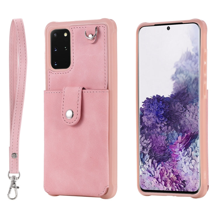 Custodia portafoglio con specchio e slot carte per Galaxy S20+