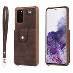 Custodia portafoglio con specchio e slot carte per Galaxy S20+