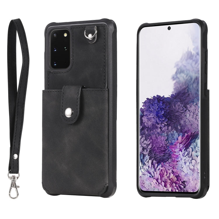 Custodia portafoglio con specchio e slot carte per Galaxy S20+