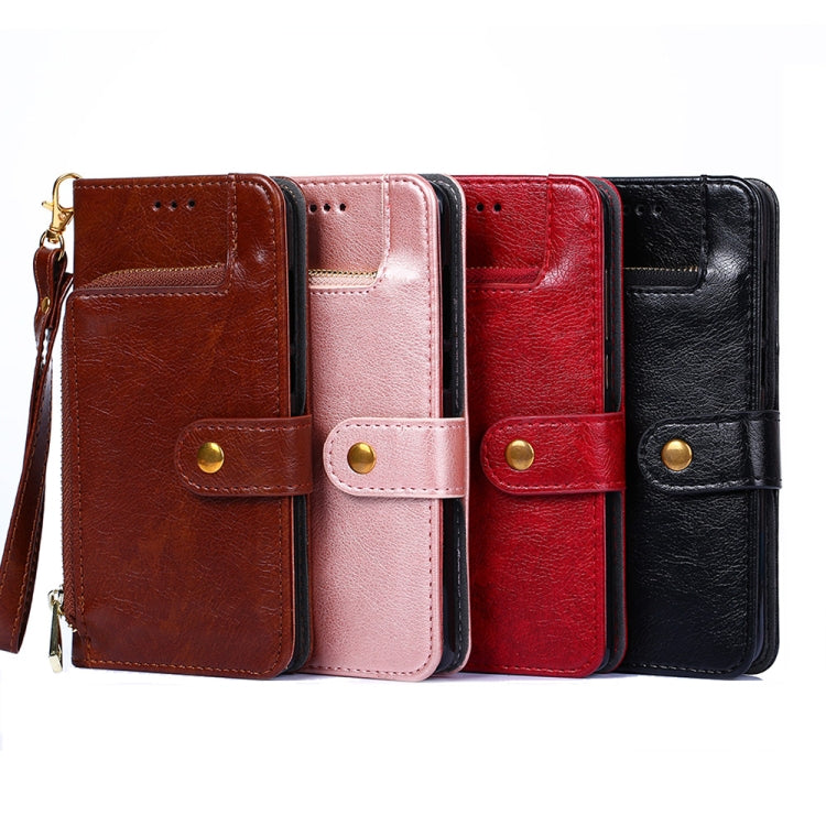 Custodia per cellulare in pelle con chiusura a cerniera, For Samsung Galaxy A23e / A22e