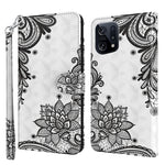 Modello di pittura 3D TPU + custodia per telefono in pelle PU, For OPPO Find X5, For OPPO Find X5 Pro