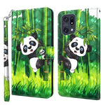 Modello di pittura 3D TPU + custodia per telefono in pelle PU, For OPPO Find X5, For OPPO Find X5 Pro