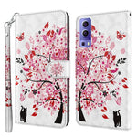 Modello di pittura 3D TPU + custodia per telefono in pelle PU, For OPPO Reno7 5G/Find X5 Lite, For vivo Y72 5G