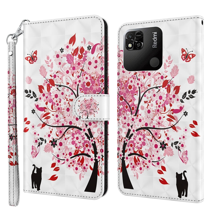 Modello di pittura 3D TPU + custodia per telefono in pelle PU, For Xiaomi Redmi 10A, For Xiaomi Poco M4 5G/Redmi 10 5G