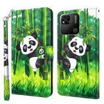 Modello di pittura 3D TPU + custodia per telefono in pelle PU, For Xiaomi Redmi 10A, For Xiaomi Poco M4 5G/Redmi 10 5G