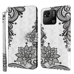 Modello di pittura 3D TPU + custodia per telefono in pelle PU, For Xiaomi Redmi 10A, For Xiaomi Poco M4 5G/Redmi 10 5G