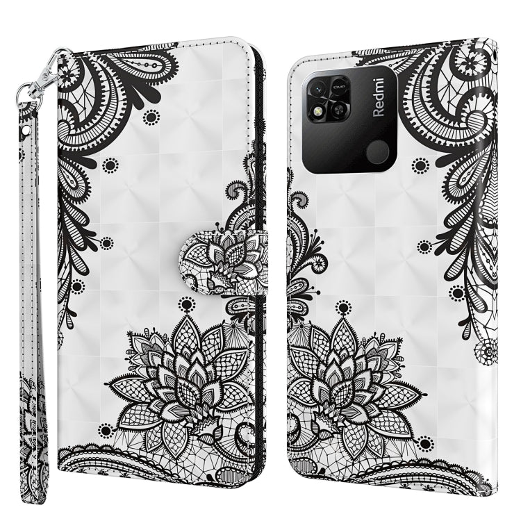 Modello di pittura 3D TPU + custodia per telefono in pelle PU, For Xiaomi Redmi 10A, For Xiaomi Poco M4 5G/Redmi 10 5G